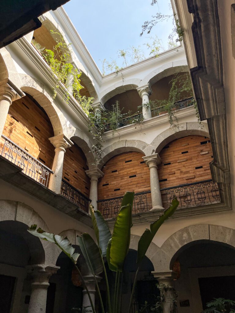 Colonial architecture in Oaxaca City