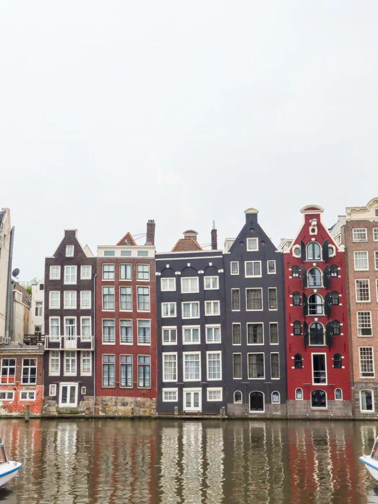 Dancing houses in Amsterdam