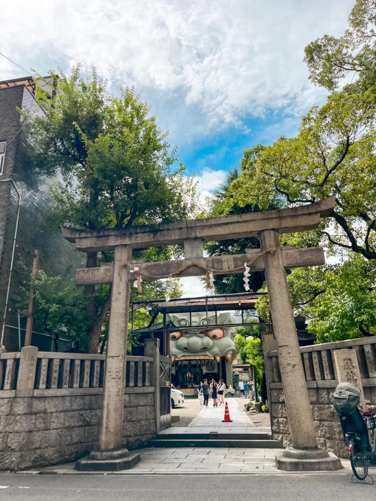 Namba Yasaka Shrine in Osaka