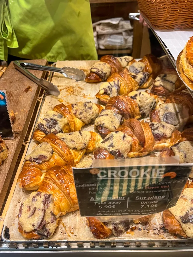 crookies on display at the maison louvard bakery